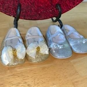 Baby girl shoes Holiday Bundle 6-12 months